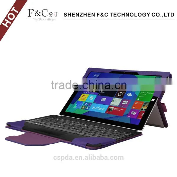 Wholesaler Price Detached Leather Folio Case for Microsoft Surface Pro 4 Tablet photo-5