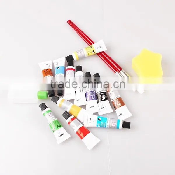 Hot Selling 6 ml Non-toxic Colorful Artist Water Color Paint Set In Stock photo-4