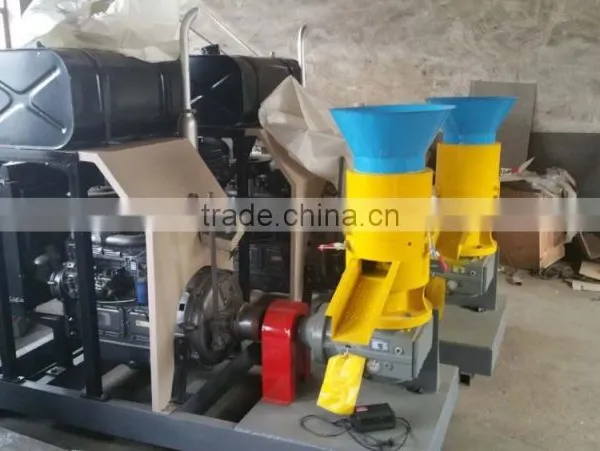 Diesel Small Flat Die Wood Pellet Mill photo-6