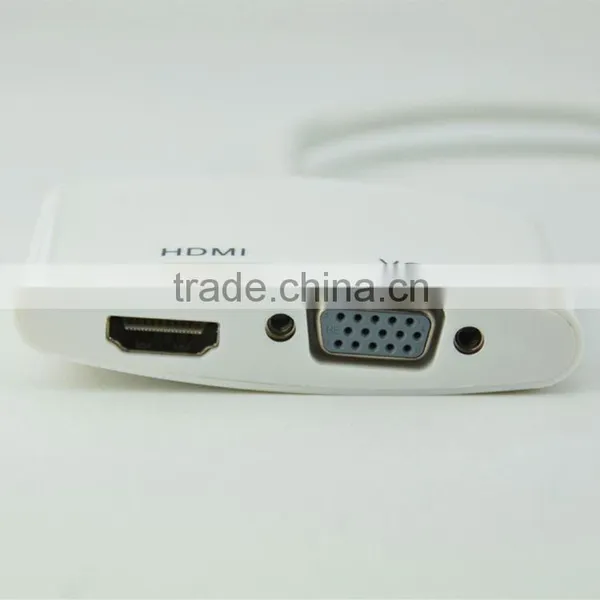 High Quality Gold Plated dp to Hdmi Vga Converter for Data Transmission photo-3