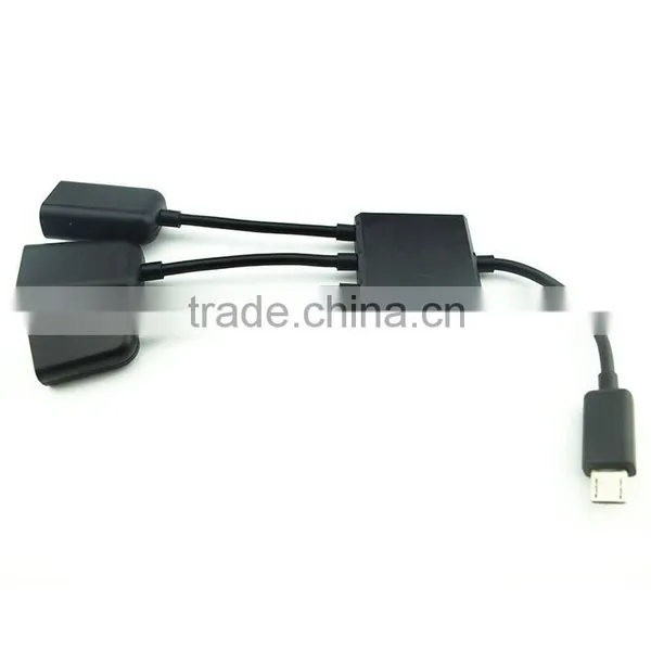 Manufacture Quality M/f 3 in 1 Micro Usb Adapter for Monitor photo-4