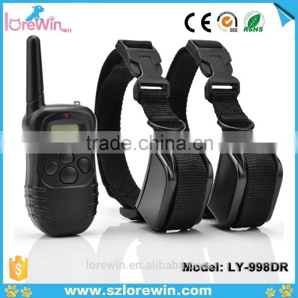 Hot Selling LY-998DR Dog Electronic Shock Training Collar, Rechargeable, Waterproof photo-2
