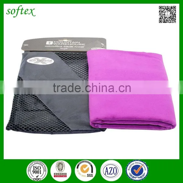 Microfiber Sports/Gym/Yoga/Travel/Beach Suede Towel Logo With Customized photo-2