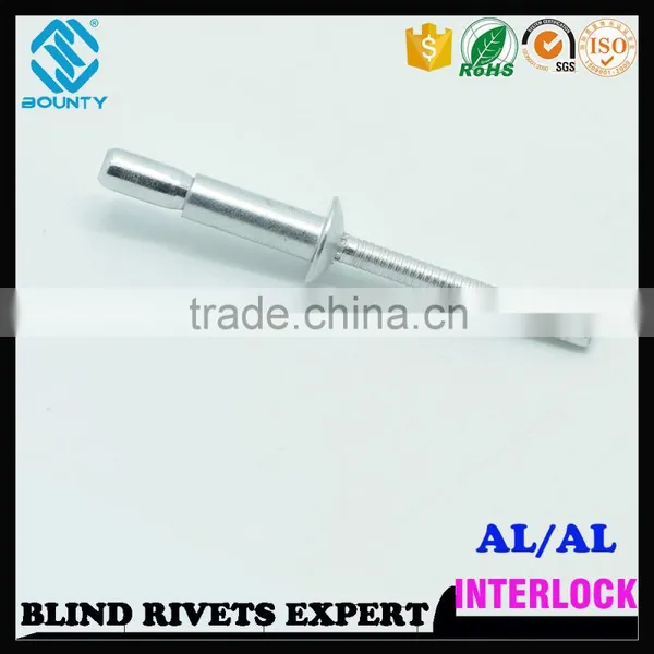 BUTTON HEAD STRUCTURAL INTER-LOCK RIVETS photo-4