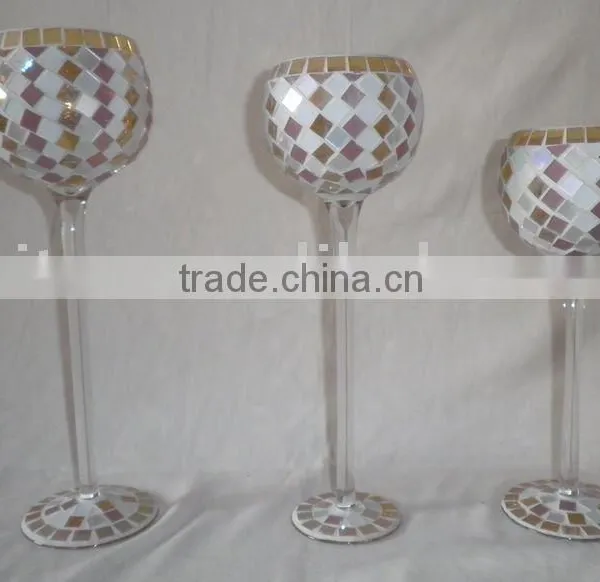 Glass Mosaic Vase