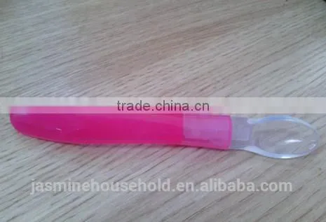 New Arrival Flexible and BPA Free Silicone Baby Feeding Spoon photo-6