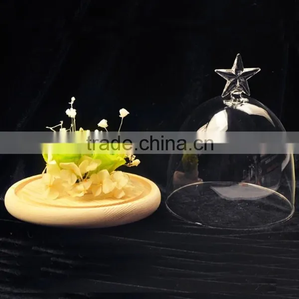 Glass Cake Plate With Dome photo-4