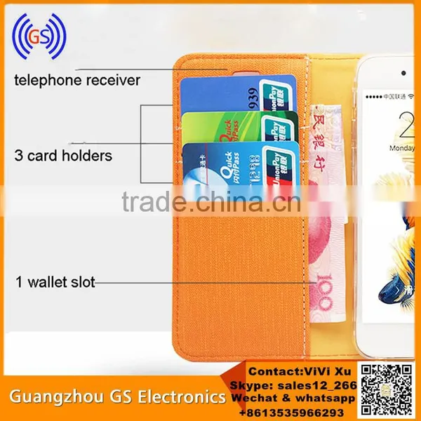 Card Holder+Wallet Plain Colorful Leather Flip Case For Huawei Ascend G700 photo-5