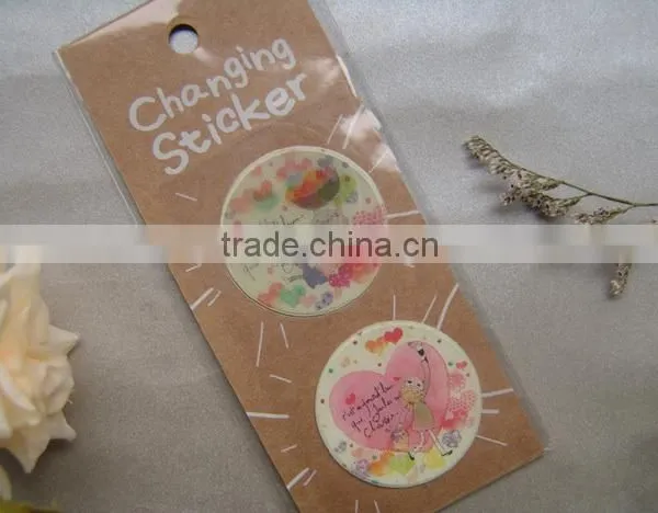 China Factory Customized Printed 3D Round Epoxy Domed Stickers photo-4