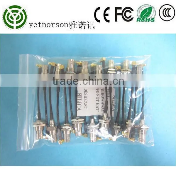 Pigtail Coaxial Cable With Connector N Female to Right Angle Mmcx Rg179 Cable Assembly photo-6