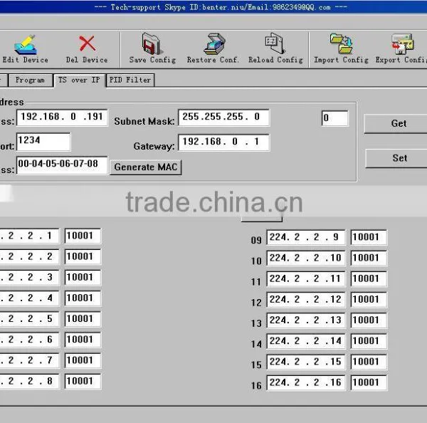 4in1 Dvb s CI SPTS IRD (4 DVB-C RF In,4 CI,4 ASI+IP 32 SPTS Multicast UDP Out) photo-5