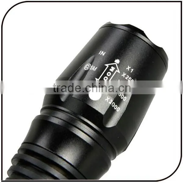 7-mode 1600 Lumen Focus Zoom Led Torch Flashlight 2pc 18650 Battery Rechargeable Led Torch photo-3