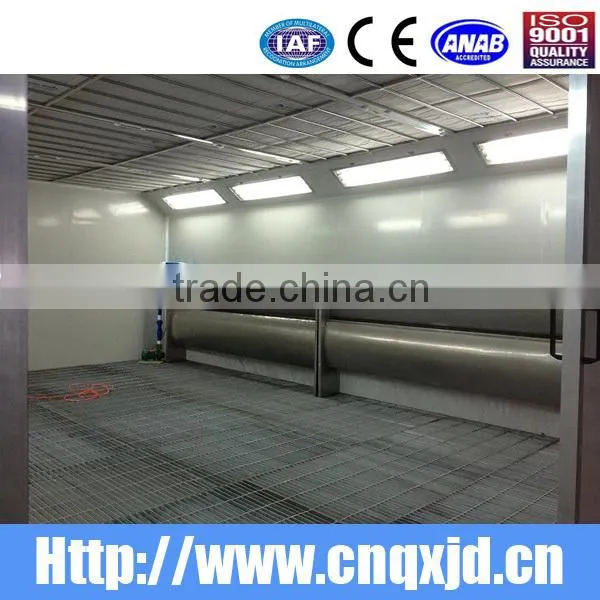 CE Approved Custom-made Furniture Spray Paint/Paint Booth With Water Curtain