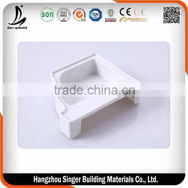 Plastic Profile,PVC Rain Gutter System,Rain Down Pipe photo-3