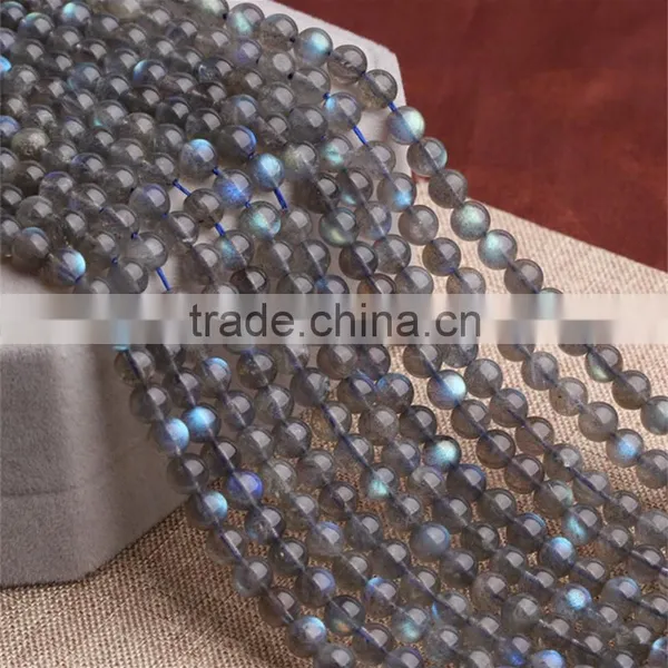 Gemstone Crystal Beads Wholesale 4567A Blu Ray Moonlight Stone Semi Finished Grey Stone DIY Handmade Jewelry photo-4