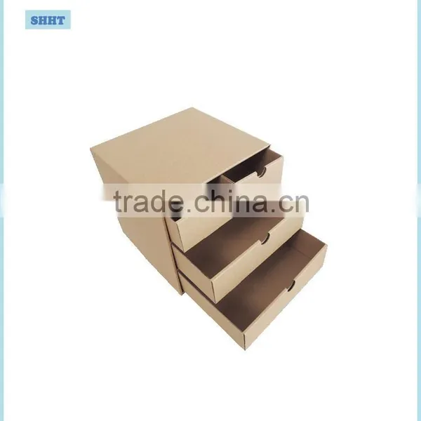 Customized High Quality Gift Storage Corrugated Paper Box With Window photo-6