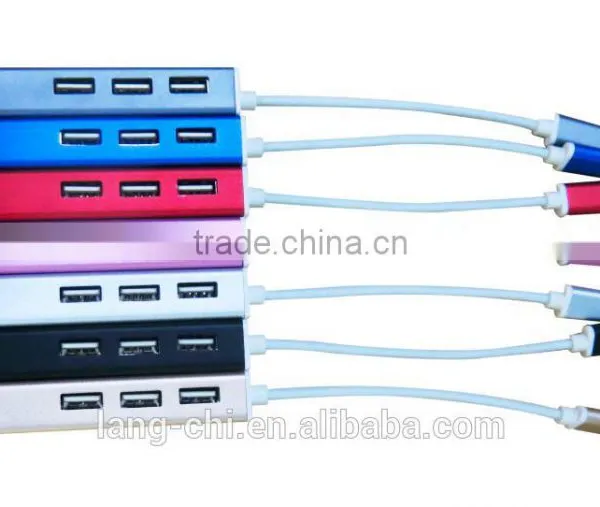 USB 3.1 Type-C to 3-Ports USB 2.0 Hub + RJ45 Lan Adapter