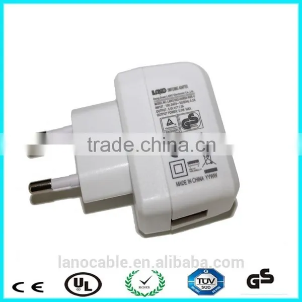 5V Mobile Phone USB Charger Adapter TUV CE Approved photo-2