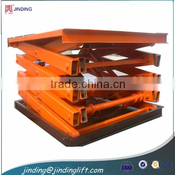 Working at Heights Retractable Platform With Hydraulic Scissors Lifting System photo-2