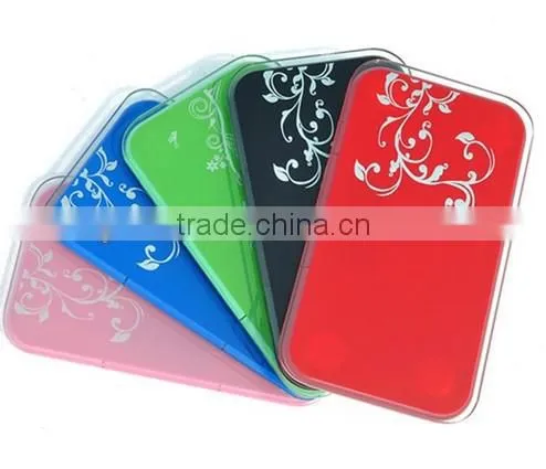 Portable Retractable Touch Digital Tempered Glass Body Scale With LCD Display, Mini Body Scale photo-2