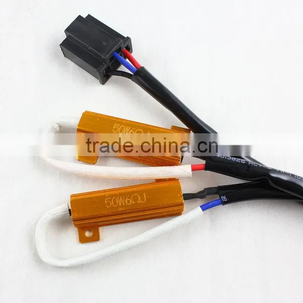 H4 Double Resistor for Led Fog Lamp Headlight Tail Light H4 Lamp Warning Canceller Resistor Led Warning Canceller photo-3