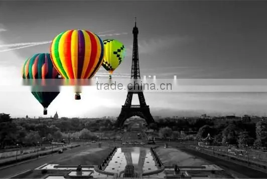 Custom 190t Fabric Material Landscape Photo Print Straight Umbrella photo-3