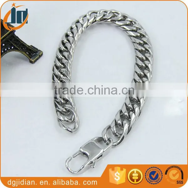 Stainless Steel Medieval Gothic Curb Cuba Chain Bracelet photo-4