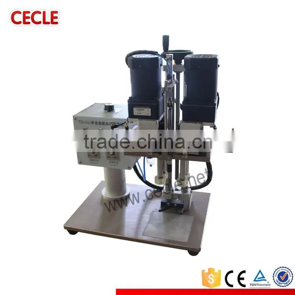 Pneumatic Perfume Sprayer Capping Machine