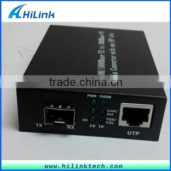 10/100/1000M Fiber WDM SFP Module Port Compatible Huawei Media Converter photo-3