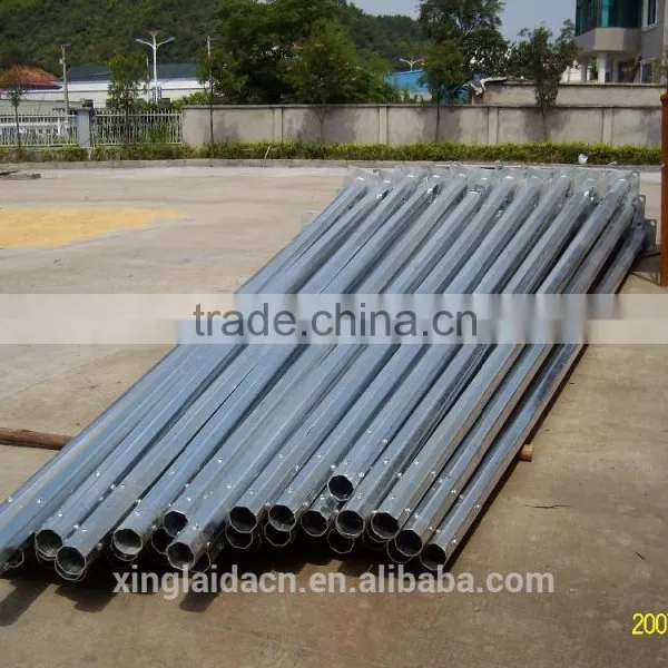Galvanized Pole for Light Portable Light Pole Lighting Pole photo-2