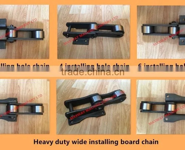 40Cr Steel Wearable Amphibious Excavator Chain , MAXWAY Machine Company photo-4