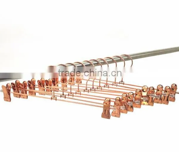 100ps/box Gold Copper Metal Cilp Hanger photo-4