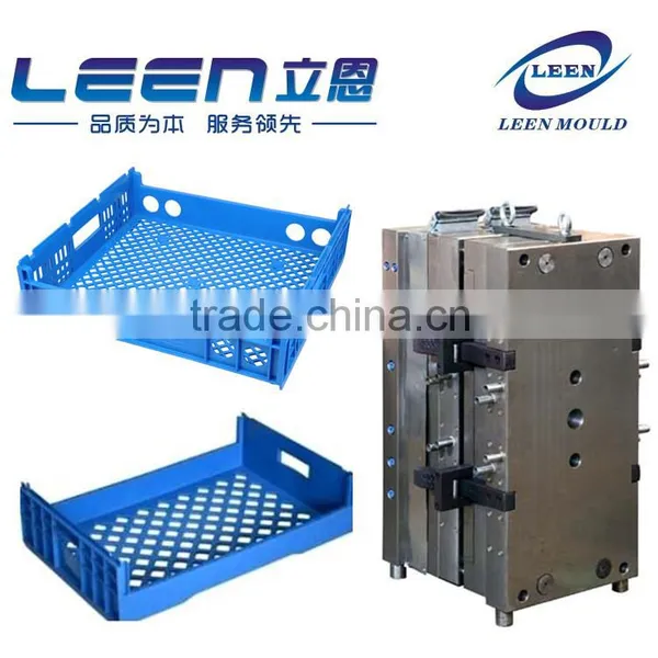 Factory Direct Sales Quality Assurance Injection Plastic Crate Mould photo-4