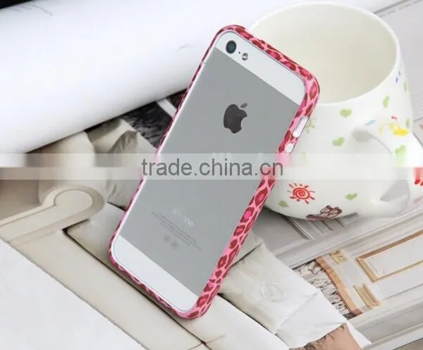Lovely Country Style For Iphone6 Bumper Case Two Parts With Pastoralism Broken Flower photo-2