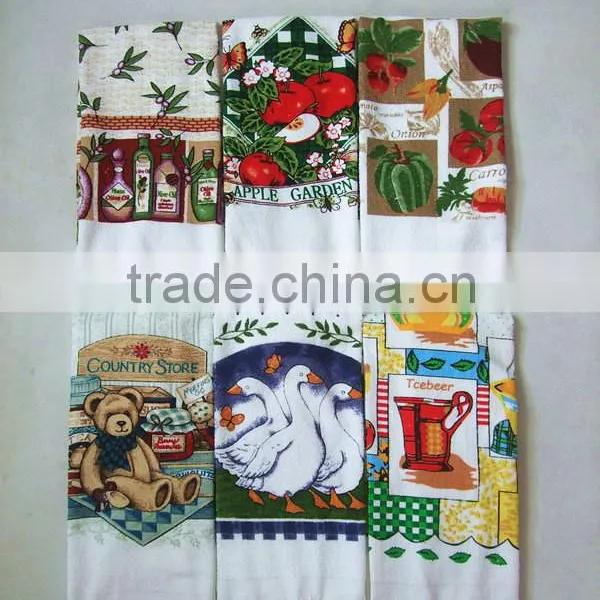 Cotton Softextile Print Kitchen Tea Towel Softextile China Supplier Wholesale photo-2