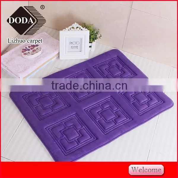 Luxury Polyester Yarn Anti Slip Pvc Carpets and Rugs photo-2