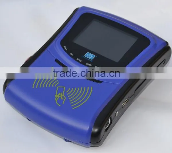 13.56MHZ Long Range RFID Ticket Validator With CE and EMV Certificates Support GPRS , WIFI and GPS photo-4