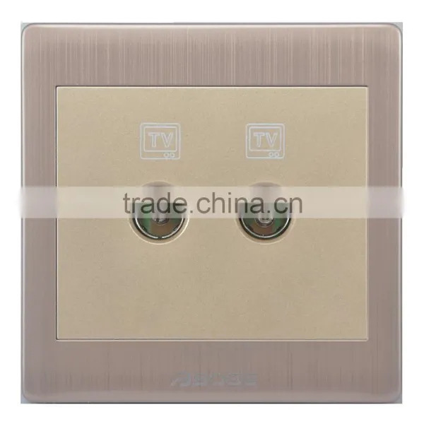 Two Gang Television Socket Circuit Type