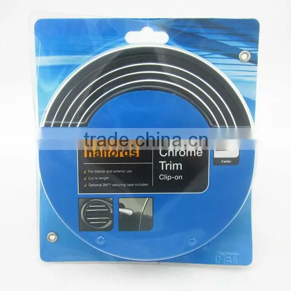 3M Silver Car Edge Guard & Bumper Molding,flexible Plastic Trim (PVC Edge Trim Strips) photo-2