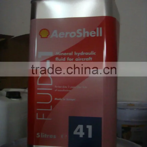 Shell AeroShell Fluid 41 Lubricant for Aircraft 4 Liter Metal Pail
