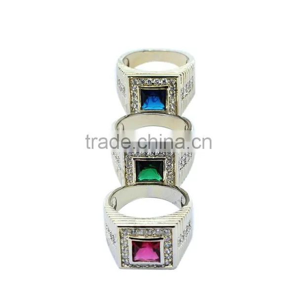 Men Ring Silver 925 Men Ring Rhodium Platting photo-3