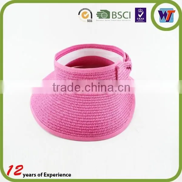 Wholesale Custom Waterproof Sun Visor Cap Short Plaid Visor Caps photo-6