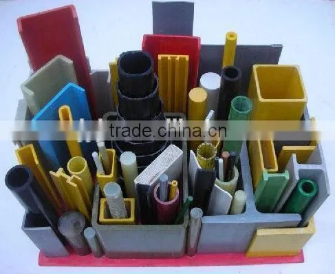 Building Materials FRP Plastic Rain Gutter Profile photo-3