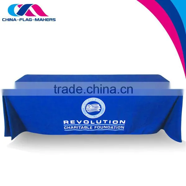 Custom Trade Display Print Table Cloth Cover for Event