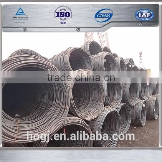 Steel Wire Rod Sae 1008/q195 Hot Rolled Carbon Steel Wire Rods/ Steel Wire Rod Coil
