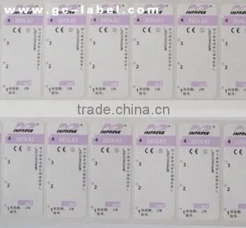 Guangzhou Factory High Quality Cheap Wine Blank Label Self Adhesive Labels Stickers photo-2