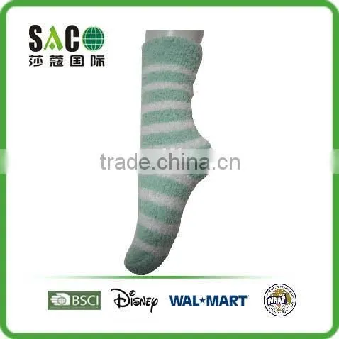 Simple Colorful Stripe Fluffy Socks photo-2