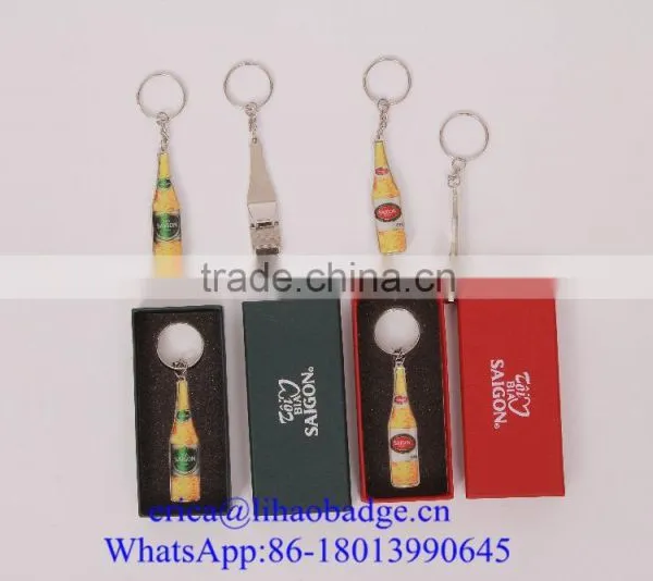 Keychain Bottle Opener, Beer Bottle Shape Opener photo-3