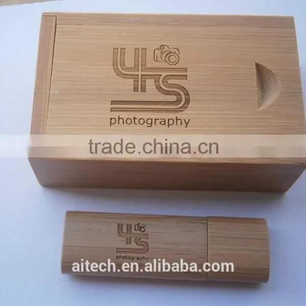 Customized Box and Wood USB Flash Drive 1GB 2GB 4GB 8GB 16GB 32GB photo-3