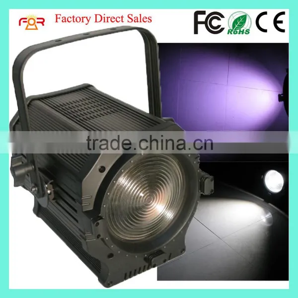 Quad DMX512 Profile Zoom 2in1 CW WW COB 200w Studio Photography LED Panel Video Spot Light